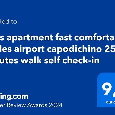 Miris Apartment Fast Comfortable Naples Airport Capodichino 25 Minutes Walk Self Check-In Extérieur photo